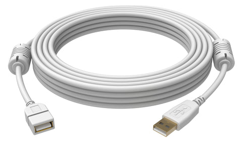 Vision USB 2.0, 2m USB cable USB A White