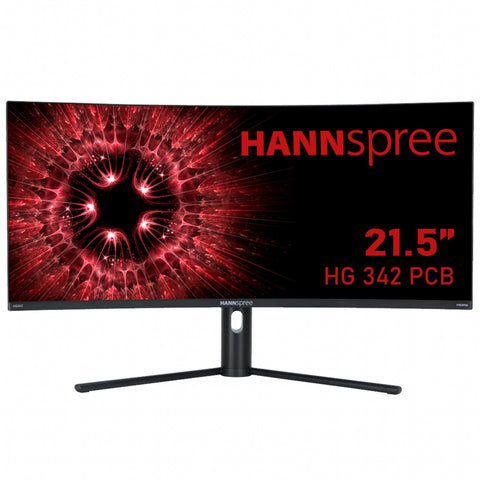 Hannspree HG 342 PCB 86.4 cm (34") 3440 x 1440 pixels UltraWide Quad HD LED Black