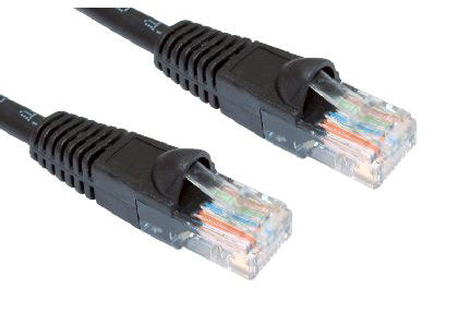 Cables Direct B6-501K networking cable Black 1 m Cat6 U/UTP (UTP)