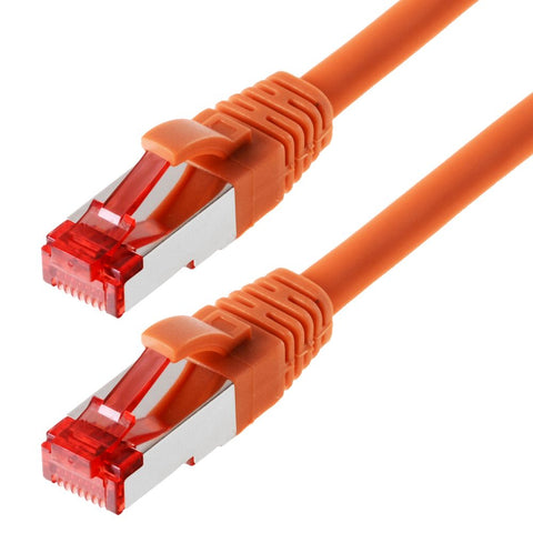 Helos S/FTP (PIMF) CAT 6 20m networking cable Orange Cat6 S/FTP (S-STP)