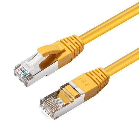 Microconnect MC-SFTP6A005Y networking cable Yellow 0.5 m Cat6a S/FTP (S-STP)