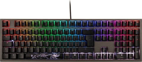 Ducky Shine 7 keyboard USB German Black, Grey