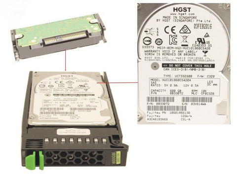 CoreParts AHDD088 internal hard drive 2.5" 600 GB Serial ATA