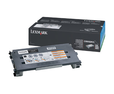 Lexmark C500S2KG Toner black, 2.5K pages/5% for Lexmark C 500