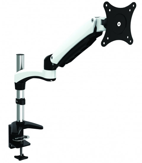 Amer Mounts HYDRA1 monitor mount / stand 71.1 cm (28") Black, Chrome, White Desk