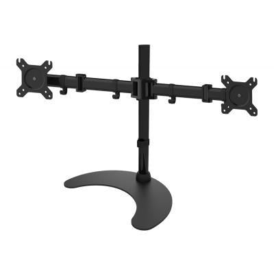 Techly ICA-LCD-3410 monitor mount / stand 68.6 cm (27") Freestanding Black