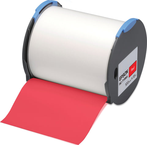 Epson C53S633004/RC-T1RNA Ribbon red 100mm x 15m for Epson LabelWorks 100