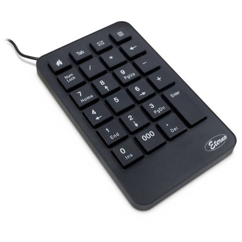 Inter-Tech KB-120 numeric keypad Universal USB Black