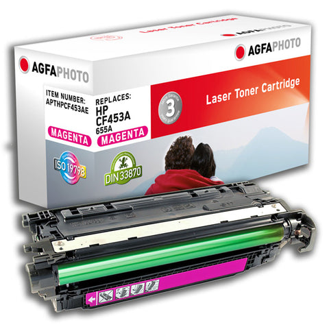 AgfaPhoto APTHPCF453AE toner cartridge 1 pc(s) Compatible Magenta