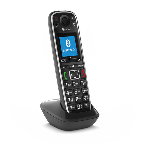 Gigaset E720HX Analog/DECT telephone Black