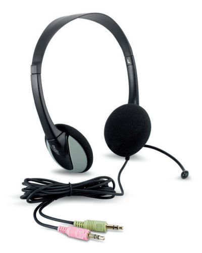 Fujitsu S26391-F7139-L51 headphones/headset Wired Head-band Calls/Music Black, Grey