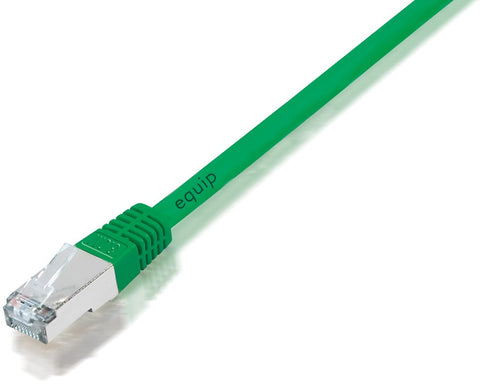 Equip Cat.5e F/UTP Patch Cable, 1.0m , Green