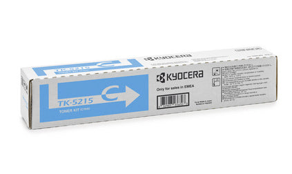 Kyocera 1T02R6CNL0/TK-5215C Toner-kit cyan, 15K pages ISO/IEC 19798 for KM TASKalfa 406 ci