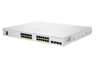 Cisco CBS250-24FP-4G-UK network switch Managed L2/L3 Gigabit Ethernet (10/100/1000) Silver