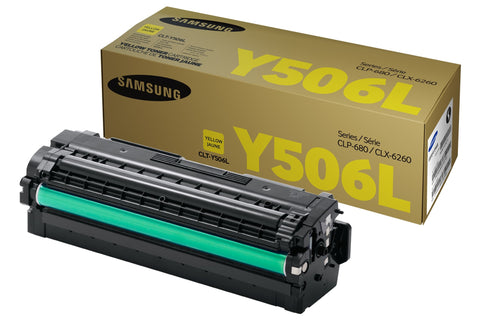 Samsung CLT-Y506L/ELS/Y506L Toner cartridge yellow, 3.5K pages ISO/IEC 19752 for Samsung CLP-680