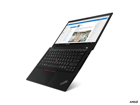 Lenovo ThinkPad T14s Gen 1 (AMD) 4650U Notebook 35.6 cm (14") Touchscreen Full HD AMD Ryzen™ 5 PRO 16 GB DDR4-SDRAM 512 GB SSD Wi-Fi 6 (802.11ax) Windows 10 Pro Black