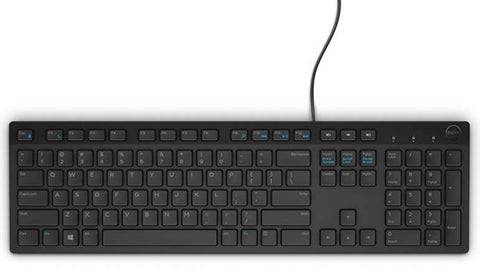 DELL KB216 keyboard USB QWERTY Italian Black