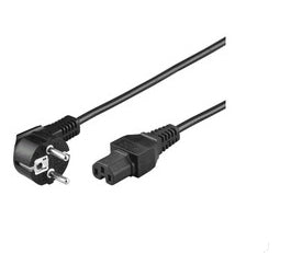 Microconnect IEC320 - C15, 2m Black C15 coupler