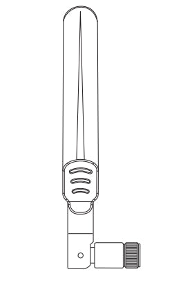 Extreme networks ML-2452-APA2-02 network antenna RP-SMA 4.9 dBi