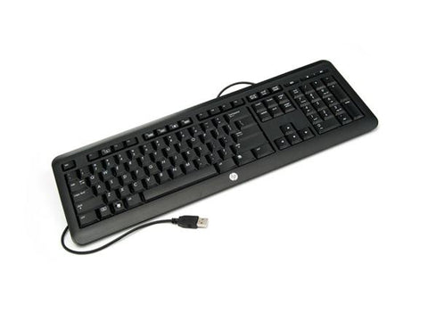 HP QY776AA keyboard USB Black