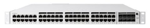 Cisco Meraki MS390-48UX-HW network switch Managed L3 Gigabit Ethernet (10/100/1000) Power over Ethernet (PoE) 1U White