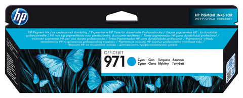 HP CN622AE/971 Ink cartridge cyan, 2.5K pages ISO/IEC 24711 24,5ml for HP OfficeJet Pro X