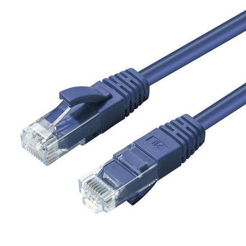 Microconnect MC-UTP6A015B networking cable Blue 1.5 m Cat6a U/UTP (UTP)