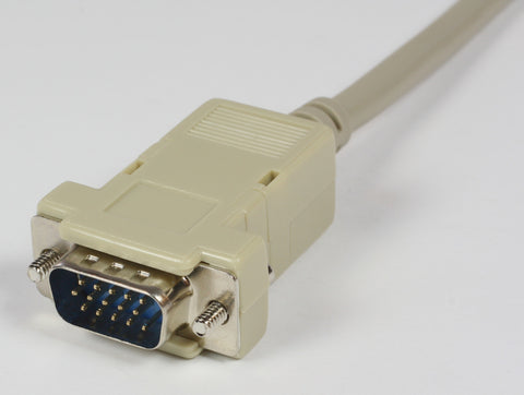 Microconnect VMM102C VGA cable 2 m VGA (D-Sub) White