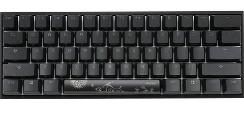 Ducky Mecha Mini keyboard USB German Black