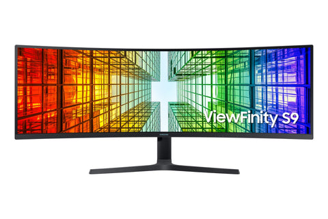 Samsung ViewFinity S49A950UIP computer monitor 124.5 cm (49") 5120 x 1440 pixels UltraWide Dual Quad HD QLED Black