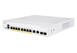 Cisco CBS350-8FP-E-2G-EU network switch Managed L2/L3 Gigabit Ethernet (10/100/1000) Silver