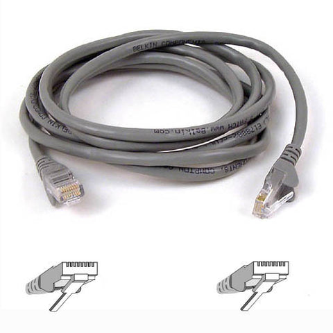 Belkin 50m RJ-45 CAT-5e networking cable Grey 0.5 m