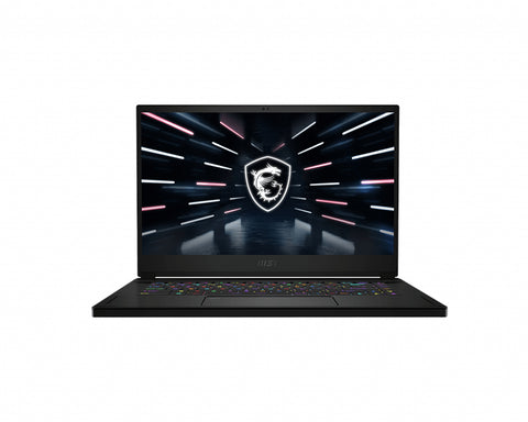 MSI Gaming GS66 12UH-201UK Stealth i7-12700H Notebook 39.6 cm (15.6") Quad HD Intel® Core™ i7 16 GB DDR5-SDRAM 1000 GB SSD NVIDIA GeForce RTX 3080 Wi-Fi 6E (802.11ax) Windows 11 Home Black