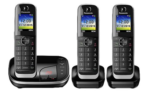 Panasonic KX-TGJ323E DECT telephone Black Caller ID