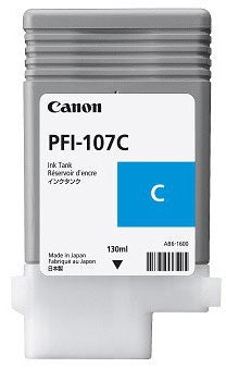 Canon 6706B001/PFI-107C Ink cartridge cyan 130ml for Canon IPF 670/680