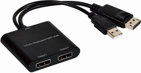 Microconnect MC-DSP-102T video splitter DisplayPort 2x DisplayPort