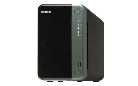 QNAP TS-253D NAS Tower Ethernet LAN Black J4125