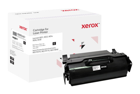 Xerox 006R04461 Toner cartridge black, 25K pages (replaces Lexmark X651H04E X651H11E X651H21E) for Lexmark X 650/656