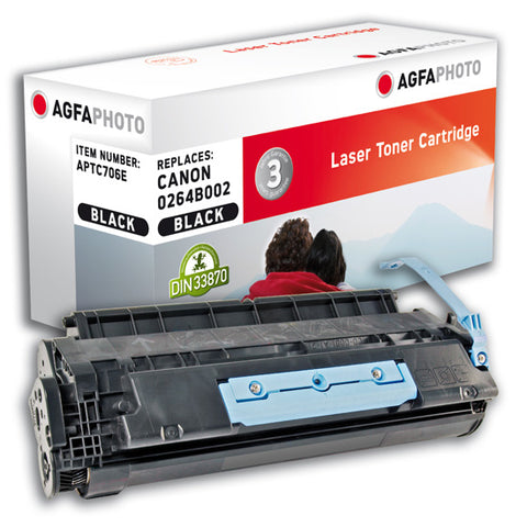 AgfaPhoto APTC706E toner cartridge Black 1 pc(s)