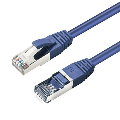 Microconnect MC-SFTP6A01B networking cable Blue 1 m Cat6a S/FTP (S-STP)