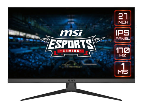 MSI G2722 computer monitor 68.6 cm (27") 1920 x 1080 pixels Full HD LED Black