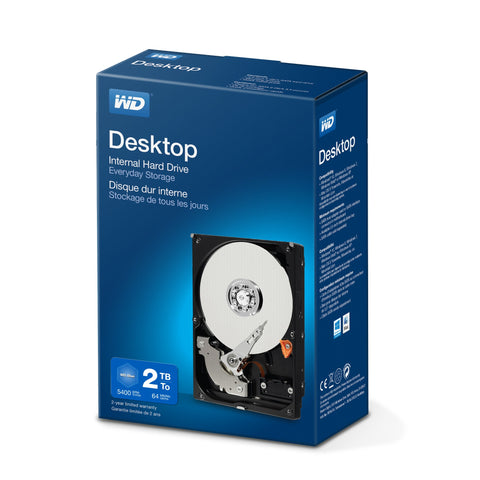 Western Digital Desktop Everyday 3.5" 2000 GB Serial ATA III