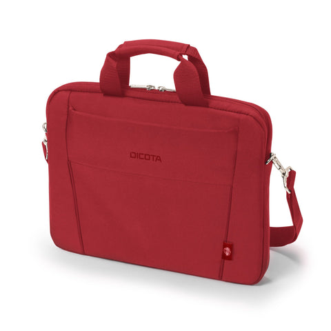 DICOTA Eco Slim Case BASE notebook case 35.8 cm (14.1") Briefcase Red