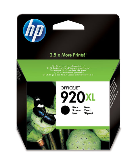 HP CD975AE/920XL Ink cartridge black high-capacity, 1.2K pages ISO/IEC 24711 49ml for HP OfficeJet 6000