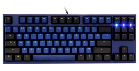 Ducky One 2 Horizon TKL keyboard USB German Black, Blue