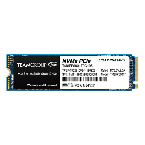 Team Group MP33 M.2 1000 GB PCI Express 3.0 3D NAND NVMe