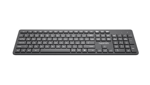 Gearlab GLB211302 keyboard USB QWERTY UK English Black