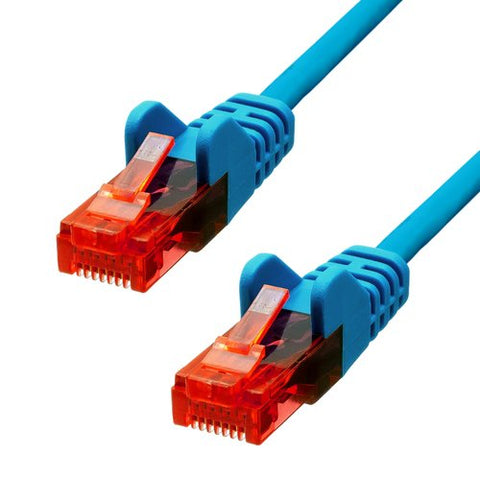 ProXtend CAT6 U/UTP CCA PVC Ethernet Cable Blue 10M