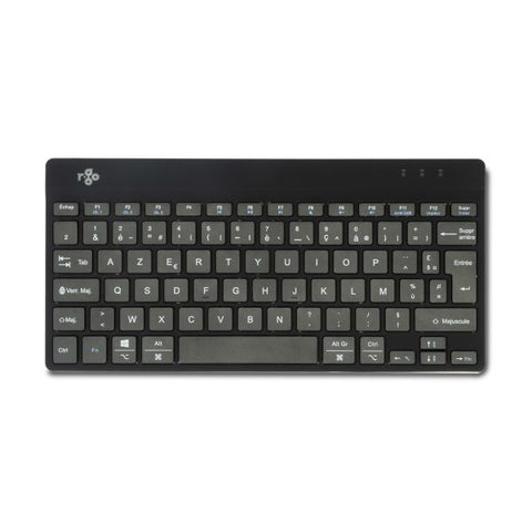 R-Go Tools Compact Break RGOCOFRWLBL keyboard Bluetooth AZERTY French Black