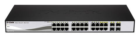 D-Link DGS-1210-24P network switch Managed L2 Gigabit Ethernet (10/100/1000) Power over Ethernet (PoE) Black